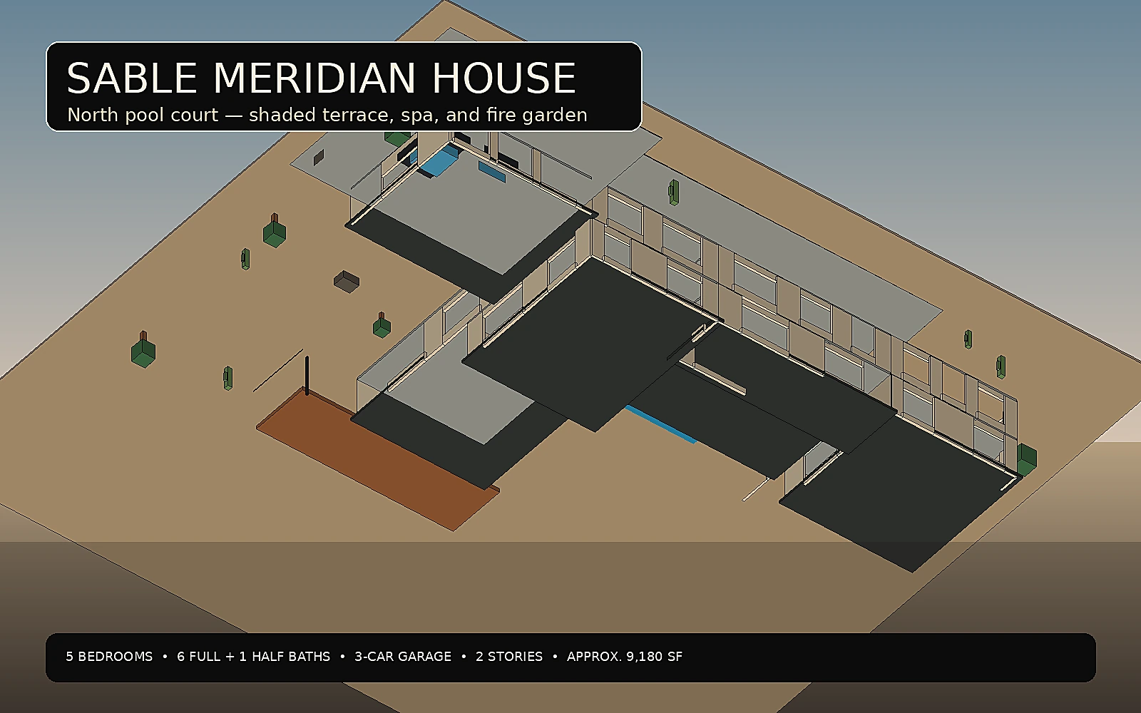 Sable Meridian House โ Back